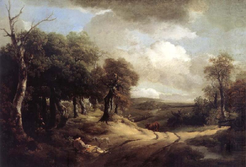 Thomas Gainsborough Rest on the Way china oil painting image